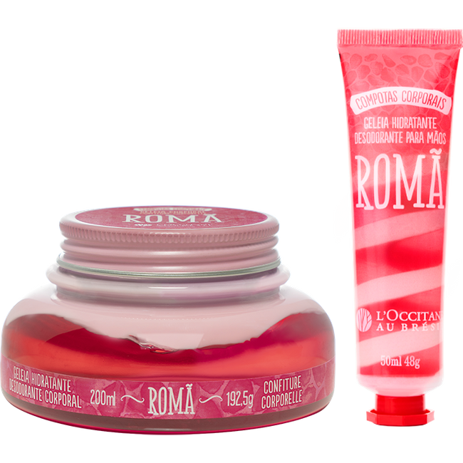 Hidratação Sensorial Corpo e Mãos de Romã