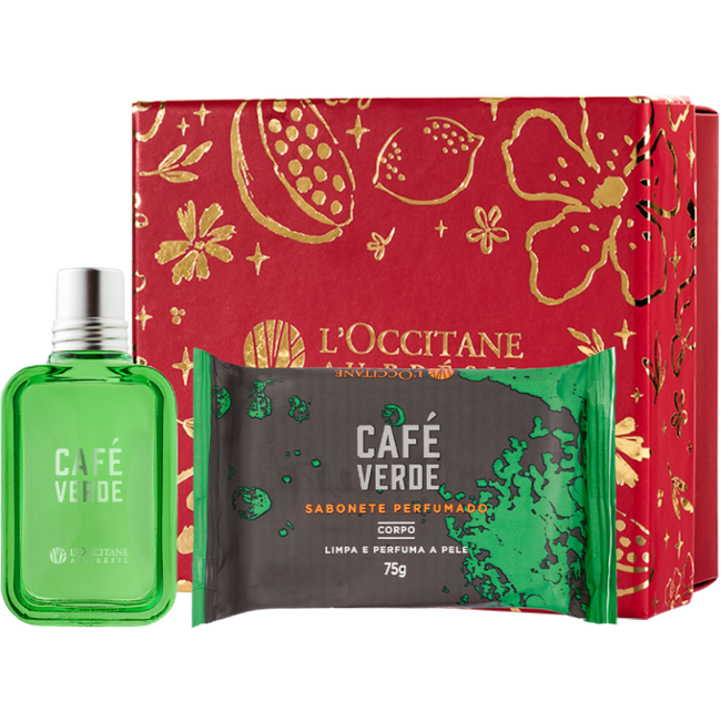Presente Sabonete e Deo Colônia Café Verde - PresenteIA