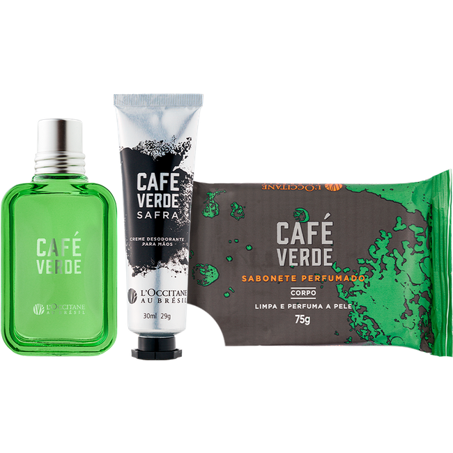 Trio Perfumado de Cuidados Café
