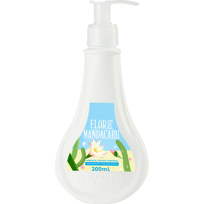 Sabonete Líquido Corporal Flor de Mandacaru 200mL