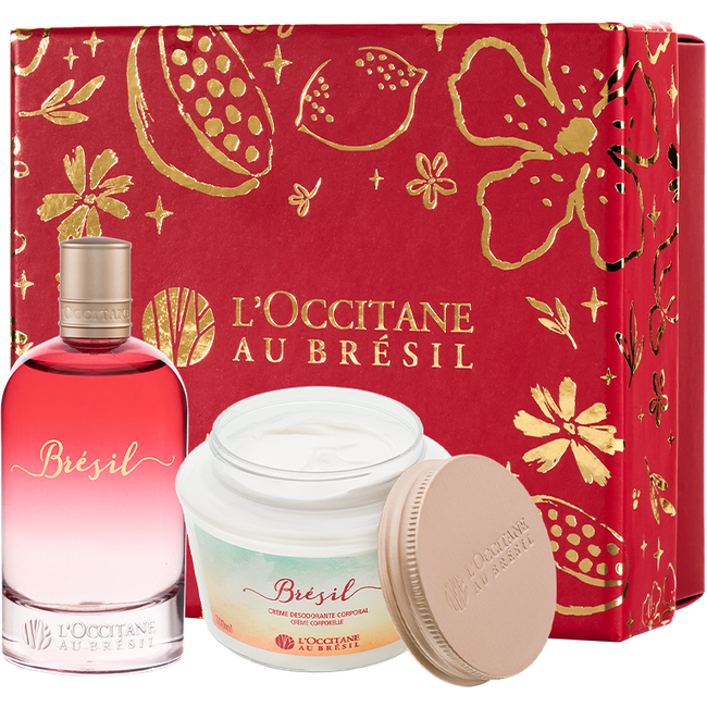 Presente Brésil: Creme Corporal e Deo Colônia