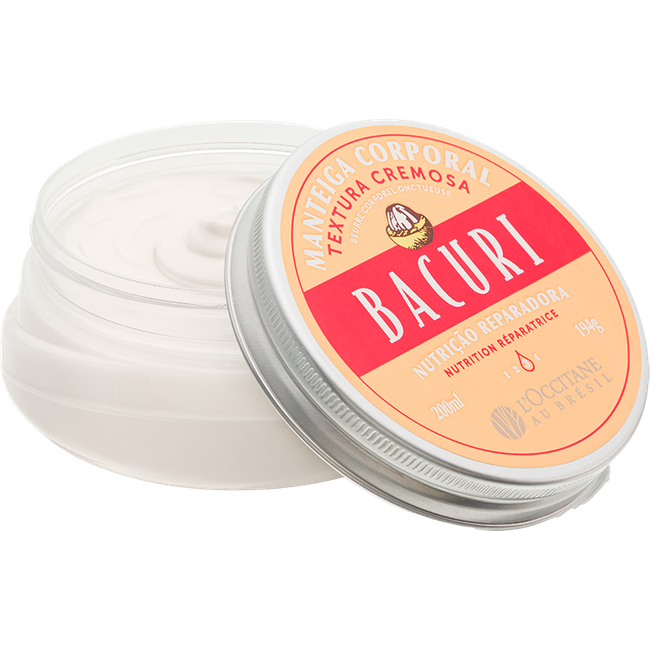 Manteiga Corporal Textura Cremosa Bacuri 200ml