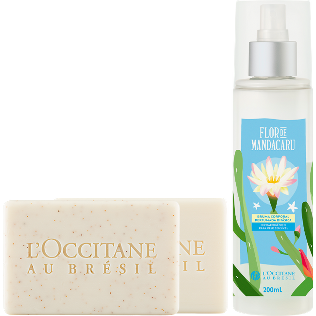 Combo Mandacaru: Sabonetes e Bruma Perfumada