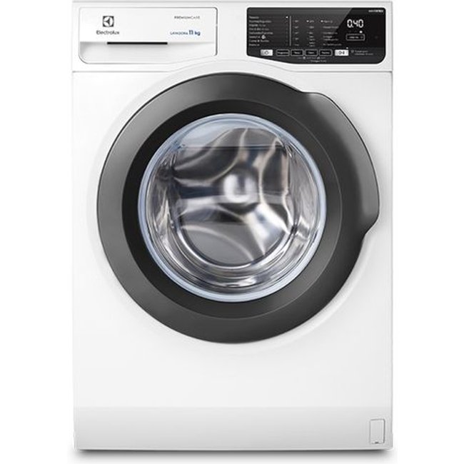 Máquina de Lavar Frontal Electrolux 11kg Inverter Premium Care com Água Quente/Vapor (LFE11)