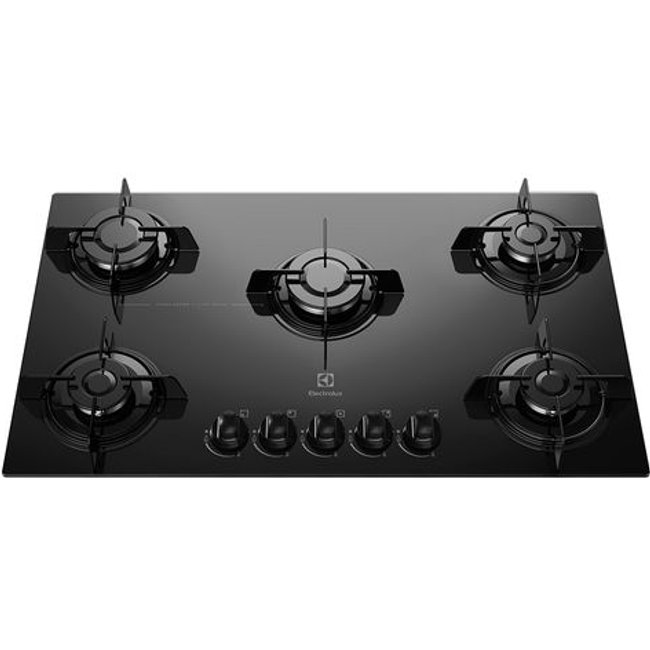 Cooktop 5 Bocas Electrolux a Gás com Acendimento Automático (KE5GP) - Bivolt