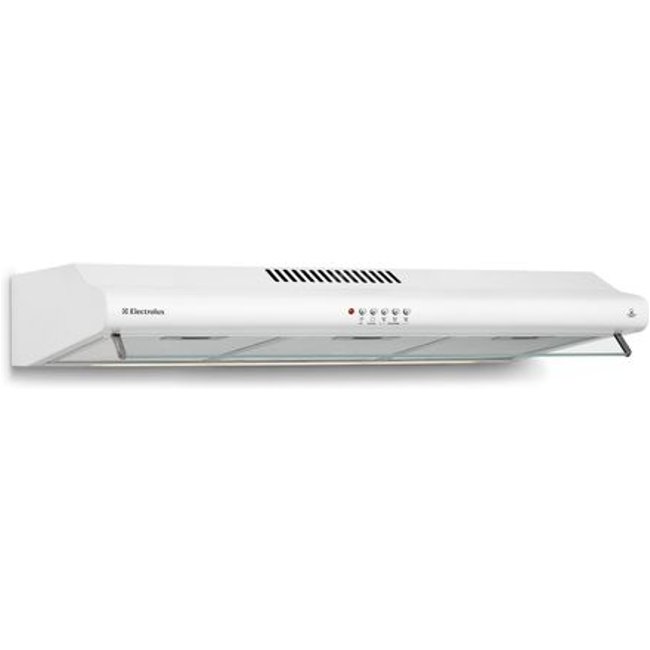 Depurador de Ar Parede Electrolux 80cm Branco com Filtro Lavável e Máscara Captadora de Ar (DE80B)