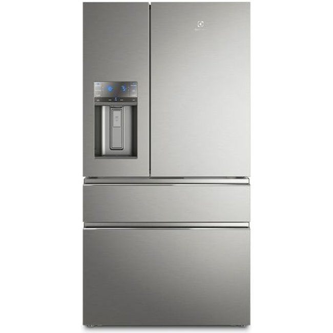 Geladeira Electrolux Frost Free Inverter 540L FlexiSpace Conectada Wi-fi 3 Portas Cor Inox (DM91X)