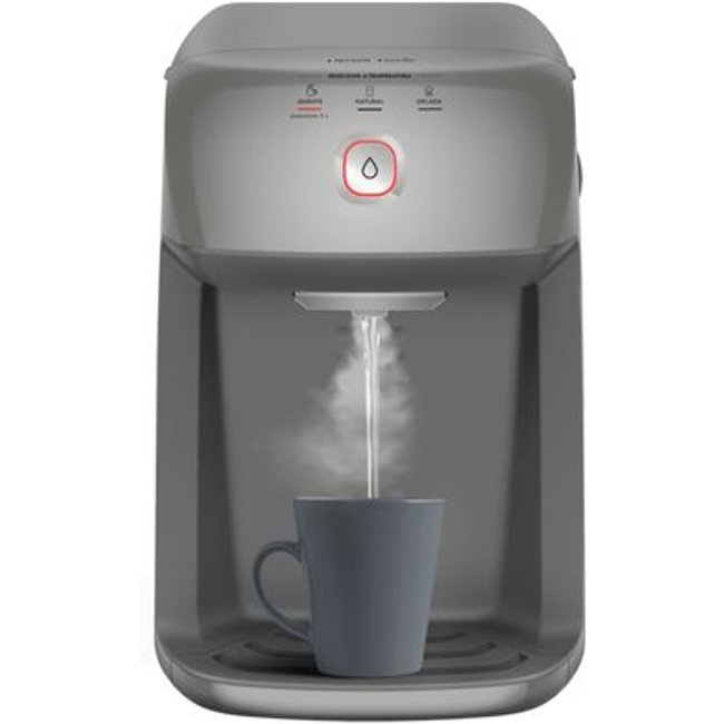 Purificador Electrolux com Compressor, Água Quente e Painel Digital Cinza (PH41X)