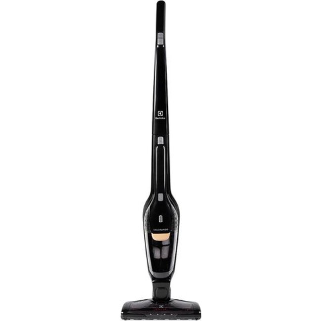 Aspirador de Pó Vertical Sem Fio Electrolux Ergorapido 2 em 1 Luz LED até 30 min Preto (ERG24N) - Bivolt