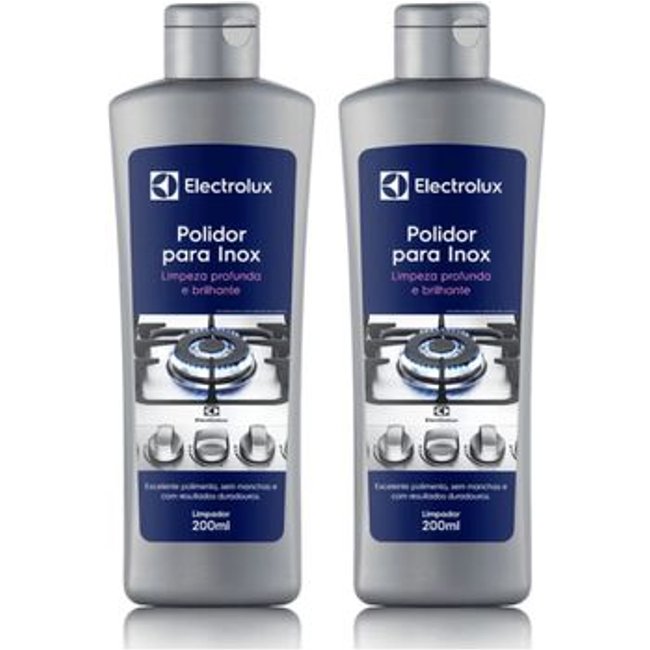 Kit Polidor para Inox Electrolux 200ml 2 unidades