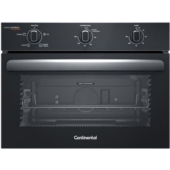 Forno de Embutir Elétrico Continental 50L com TOPLimpaFácil (OC4EM)