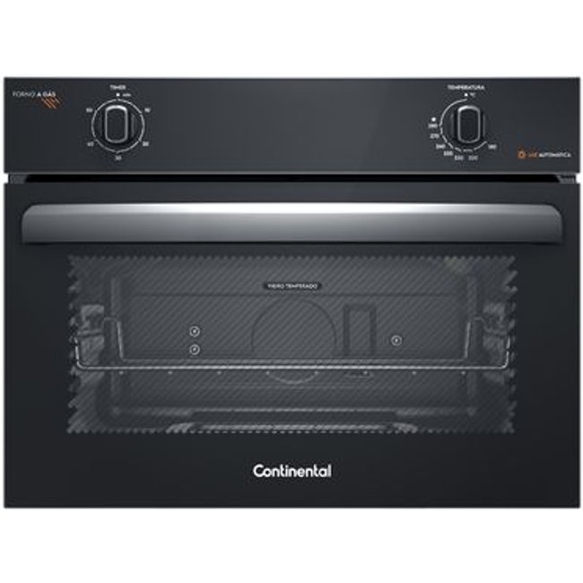 Forno de Embutir a Gás Continental 50L com TOPLimpaFácil (OC4GM)
