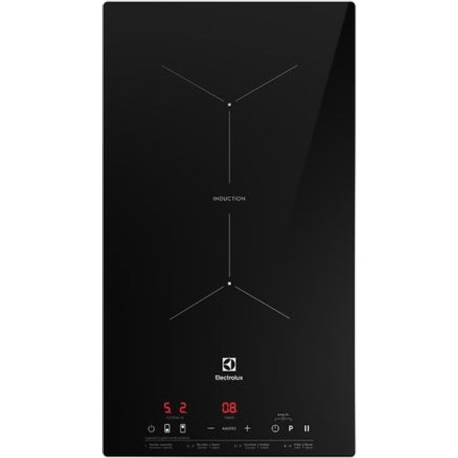 Cooktop 2 Bocas de Indução Electrolux Efficient 2 em 1 com Powerboost (IE3LP) - 220V