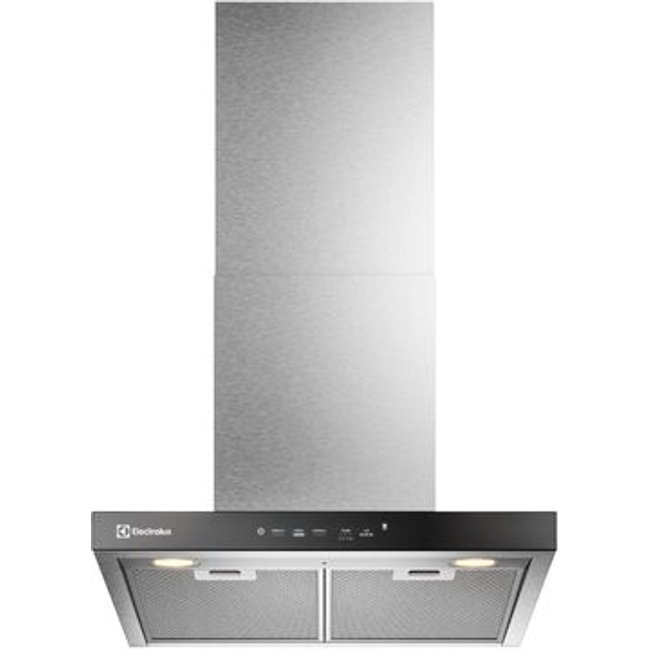 Coifa de Parede Electrolux 60cm Inox Experience com Inteligência Artificial e Alto Poder Sucção (CE6TF)