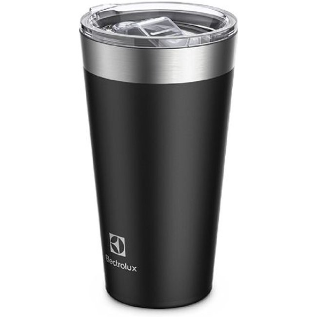Copo Térmico Electrolux 560ml Preto Sense com Tampa Hermetica