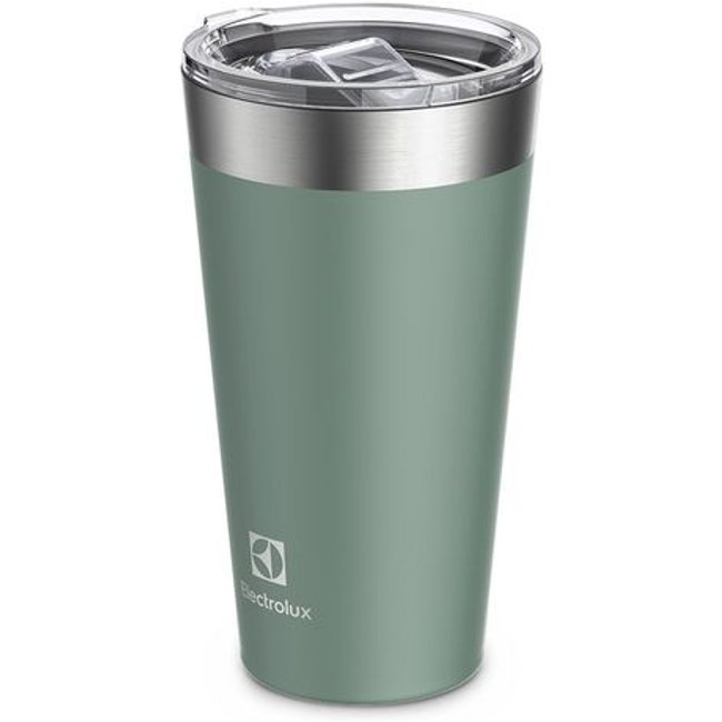 Copo Térmico Electrolux 560ml Verde Sense com Tampa Hermetica
