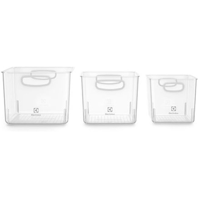 Kit Caixas Organizadoras Electrolux Experience 14,4 Litros Modular