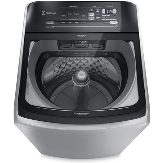 Máquina de Lavar 17kg Electrolux Perfect Care Digital com Vapor e Jatos Poderosos (LEH17)
