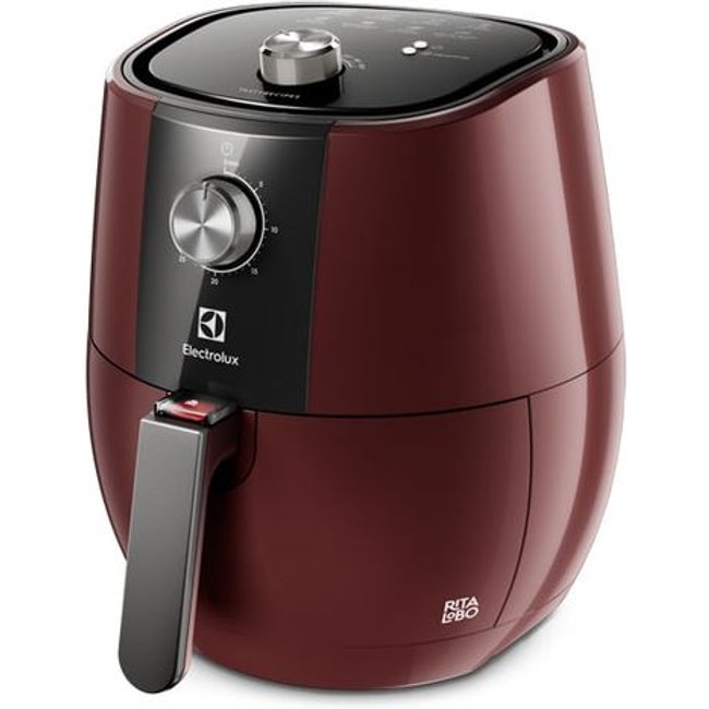 Air Fryer Electrolux por Rita Lobo 4L Vermelha Escura Grand Efficient 1400W (EAF31)