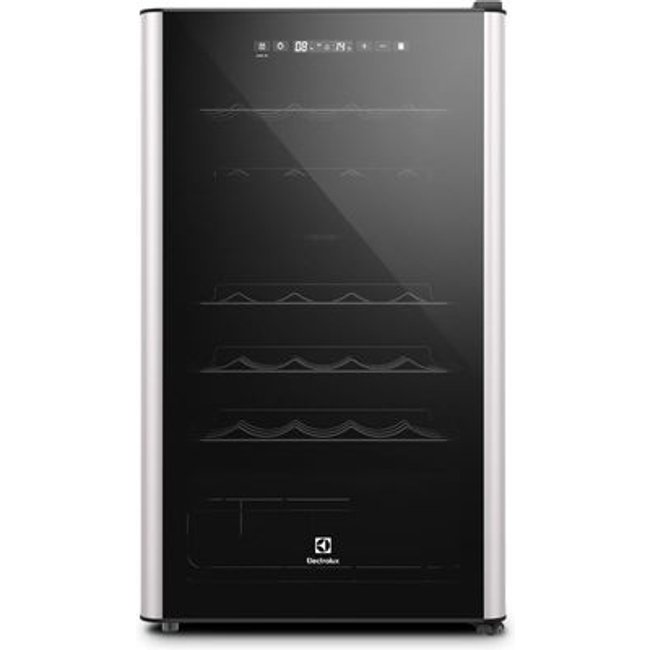 Adega de Vinho Climatizada Electrolux 29 Garrafas com Dual Zone e Painel Digital (WDF29)