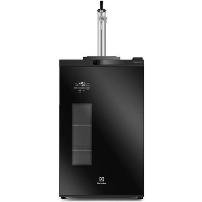 Cervejeira Home Bar Electrolux Frost Free 100L com Torre de Chopp e Porta de Vidro Preta (EB10C)