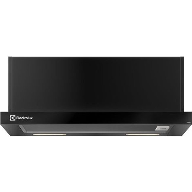 Depurador de Ar Electrolux 60cm Retrátil Preto Efficient com Luz de Led (DE6RB)