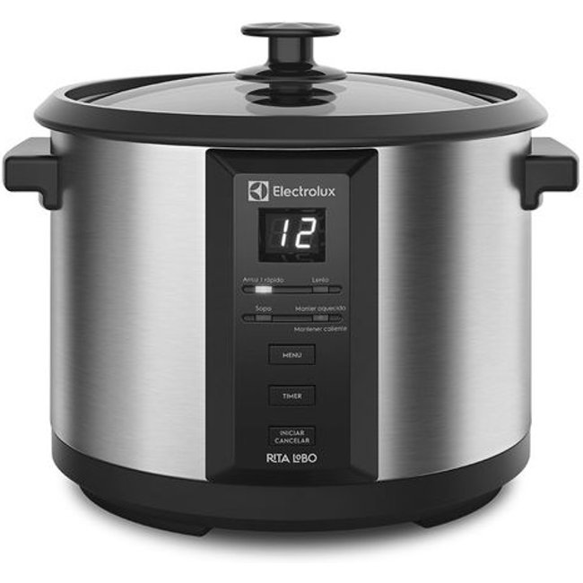 Panela Elétrica Electrolux por Rita Lobo 1,8L Preta Experience Digital (ECC20)