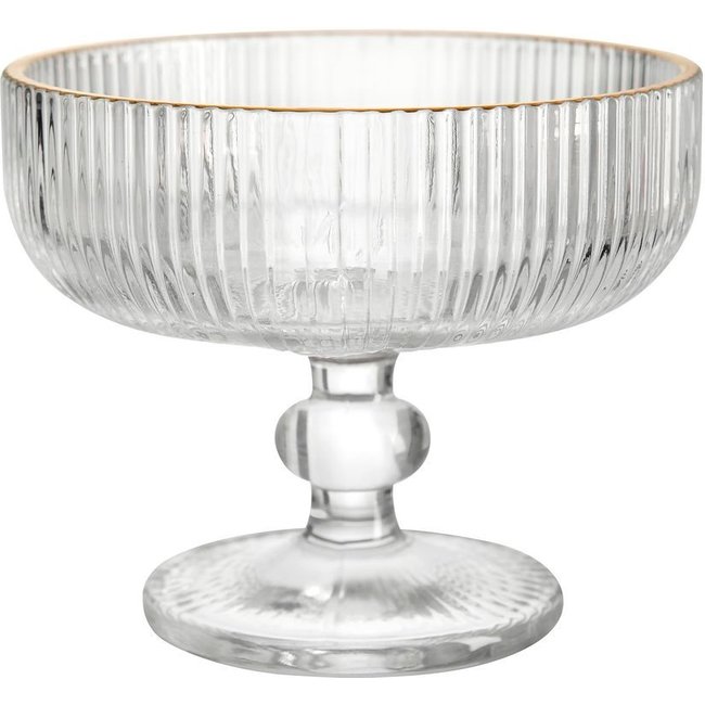 Taça de Sobremesa Home Style Line Gold