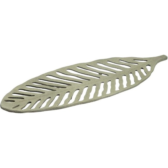 Centro de Mesa Home Style Folha 50 cm