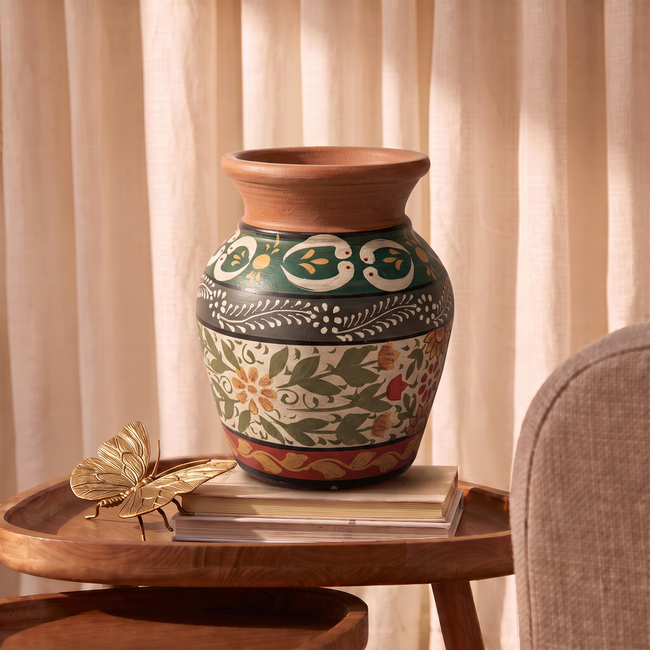 Vaso Home Style Gérbera 18 cm