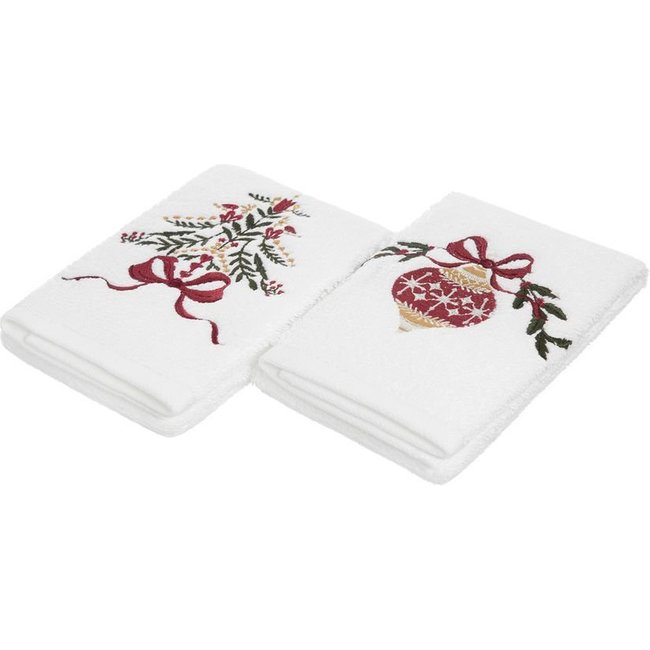 Jogo de Toalha de Lavabo Natal Home Style by Trussardi Jolie