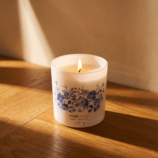 Vela Perfumada Home Style Blue Blossom