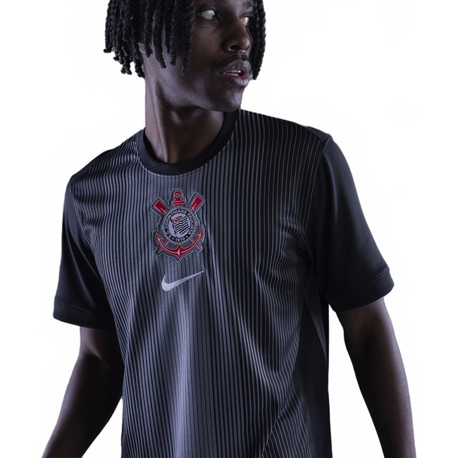 Camisa de Goleiro Corinthians Nike 2025/26 Torcedor Pro Masculina