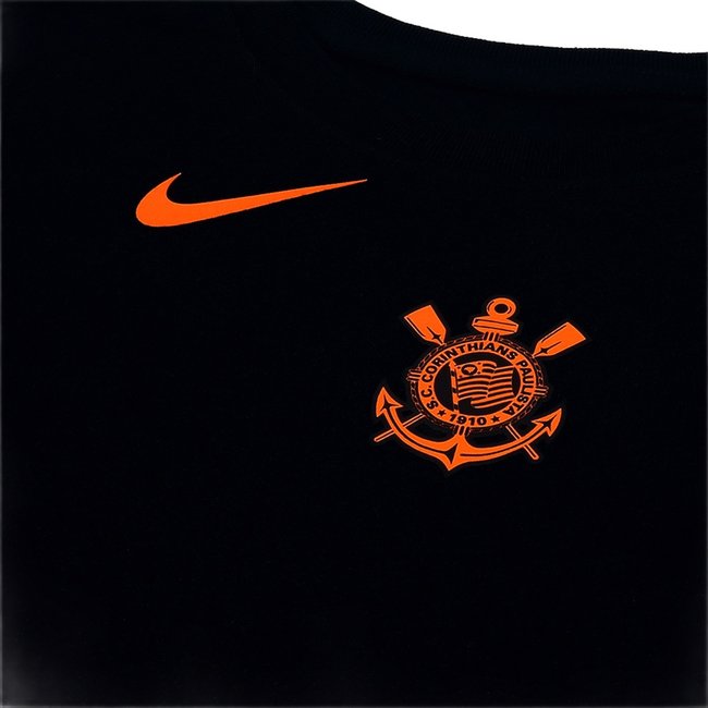 Camiseta Corinthians Nike Total 90 Infantil
