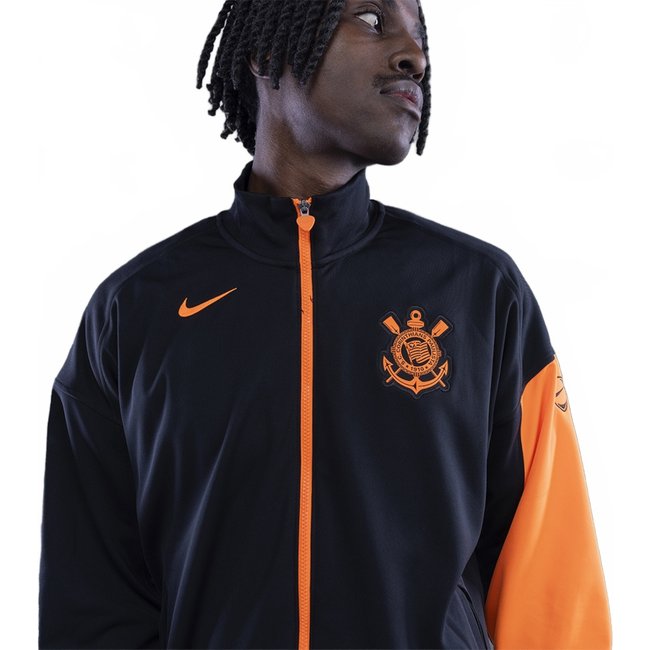 Jaqueta Corinthians Nike Total 90 Essential Anthem III Masculina