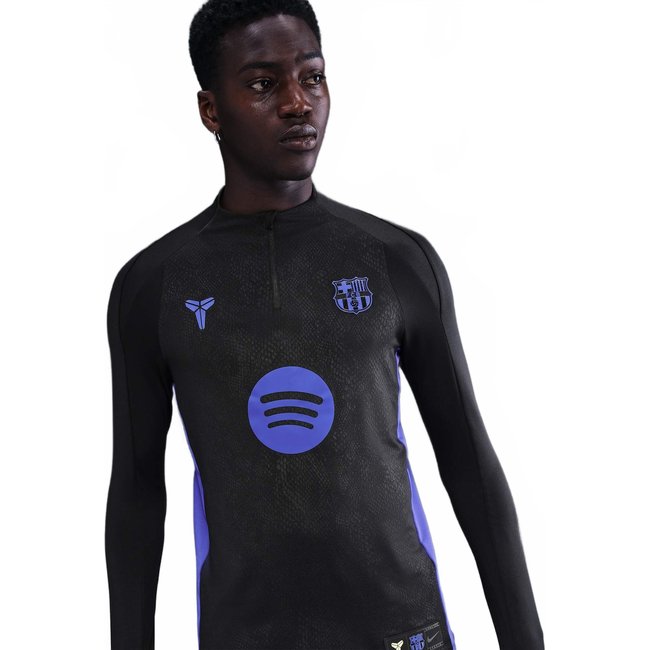 Camiseta Barcelona Manga Longa Nike II Kobe 2025/26 Pré-Jogo Masculina