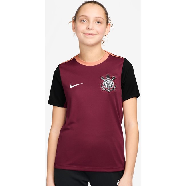 Camiseta Corinthians Nike 2026 Treino Infantil
