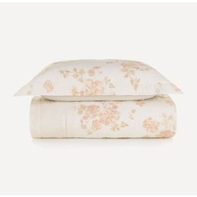 Colcha Solteiro com Porta Travesseiro 100% Algodão Thalia