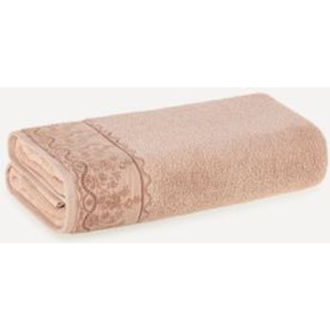 Toalha Banhão Fio Penteado 100% Algodão Antônia Aura/Rosé