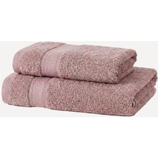 Kit Banho e Rosto 100% algodão Linea Rosa Vintage