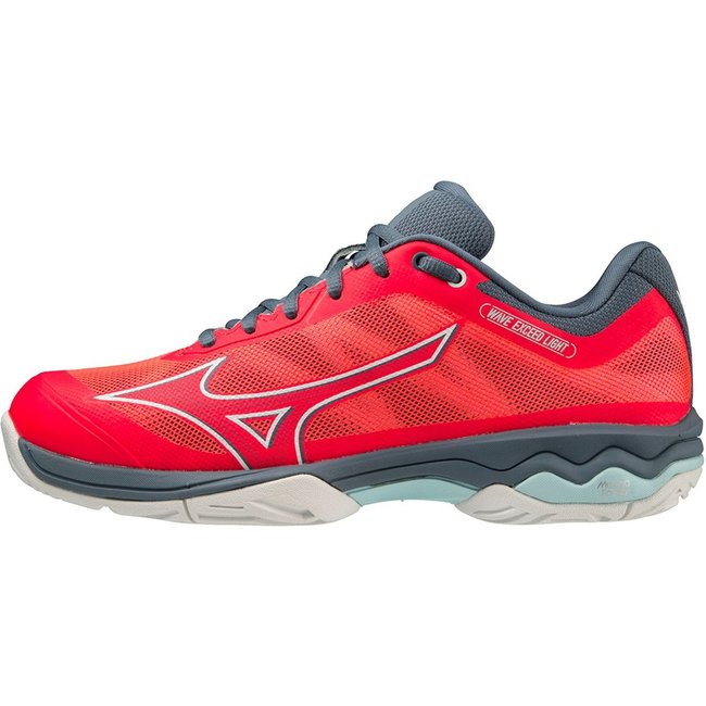 Tênis de Tennis Feminino Mizuno Wave Exceed Light All Court 36 Vermelho