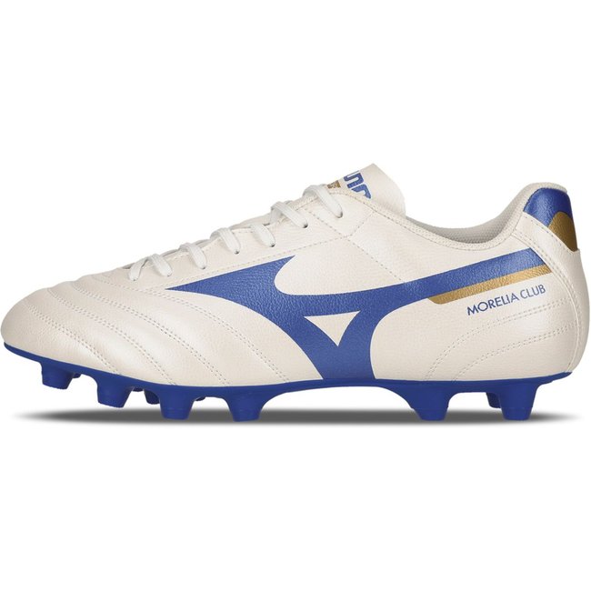 Chuteira de Campo Masculina Mizuno Morelia Club MD 40 Branco