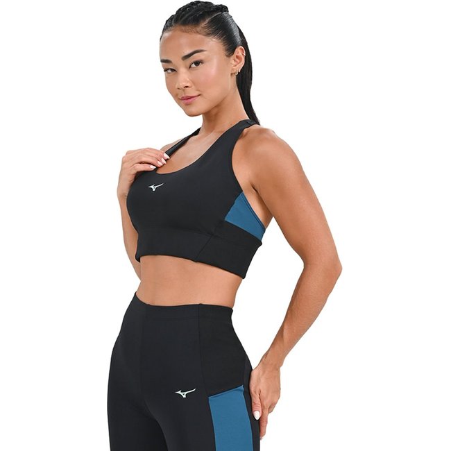 Top de Treino Feminino Mizuno Soul Fit G Preto