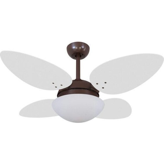 Ventilador de Teto Volare Café Vr42 Pétalo/4 Vr Lux