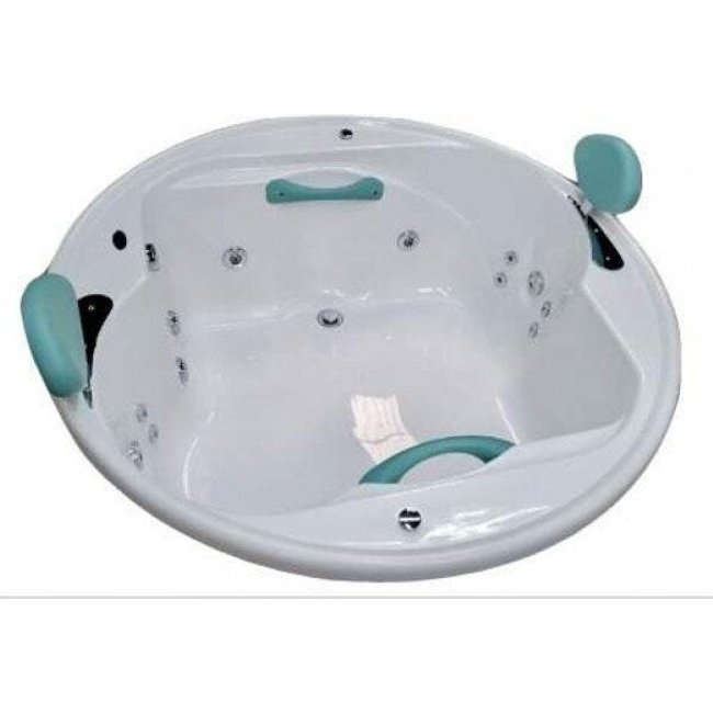 Banheira de Hidromassagem Redonda Ouro Fino Lunacril Standard 1,50m x 50cm 06 Jatos