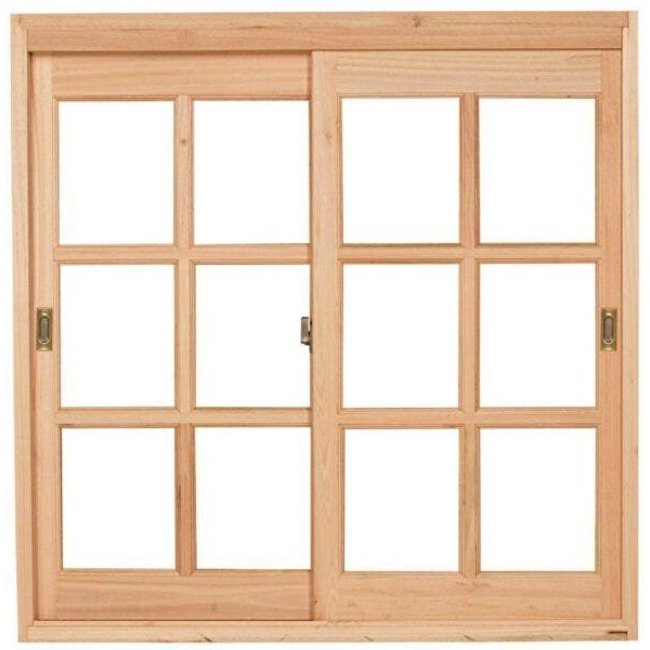 Janela De Correr Quadriculada JE221 100cm x 100cm Esel