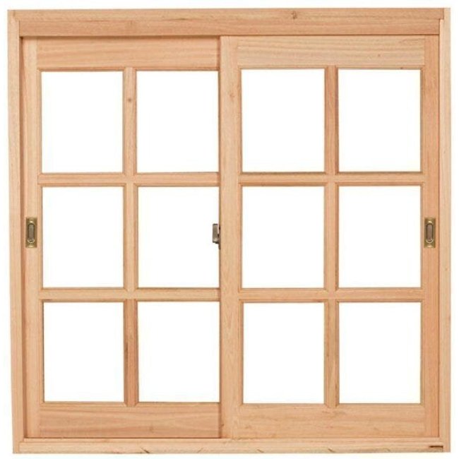 Janela De Correr Quadriculada JE221 120cm x 100cm Esel