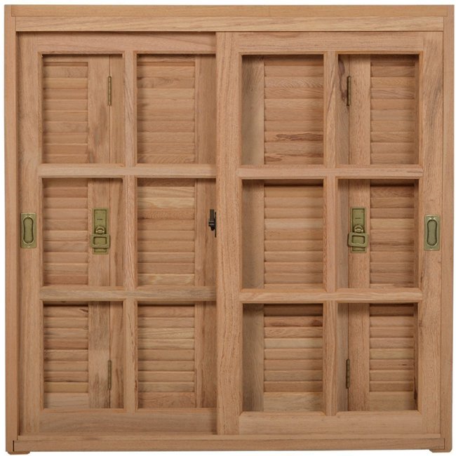Janela Pantográfica Quadriculada Je121 Esel 120x120x14cm