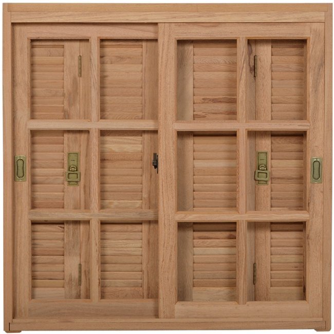 Janela Pantográfica Quadriculada Je121 Esel 100x200x14cm