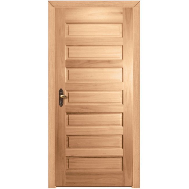 Kit Porta de Madeira Direita 213cmx74,5cmx12cm PE28 Esel